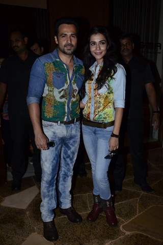 Emraan Hashmi and Humaima Malick at the Promotion of Raja Natwarlal