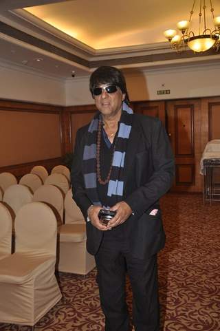 Mukesh Khanna was at the Launch of Star Studded National Anthem by Film Maker Raajeev Walia