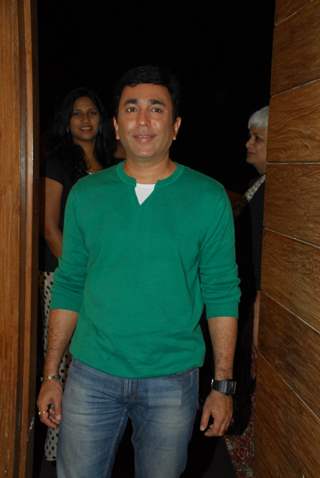 Pushkar Shrotri was at the Success Bash of Poshter Boyz