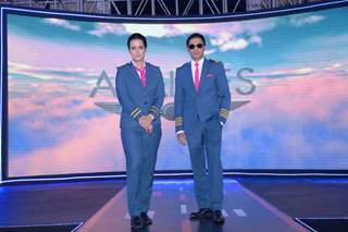 Tulip Joshi and Yudhistir at the launch of Airlines - Har Udaan Ek Toofan