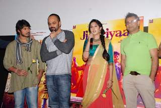 Cherry Mardia addresses the media at the Trailer Launch of Jigariyaa