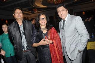 Reema Lagoo poses with Govinda at IMFAA