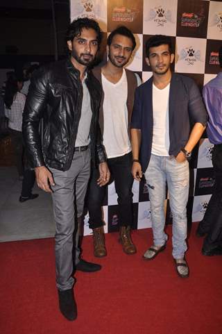 Rohit Khurana, Ali Mercchant and Arjun Bijlani at the Launch of Heavens Dog Resturant