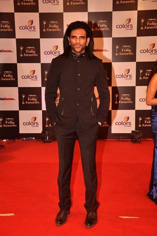 Arav Choudhary at the Indian Telly Awards