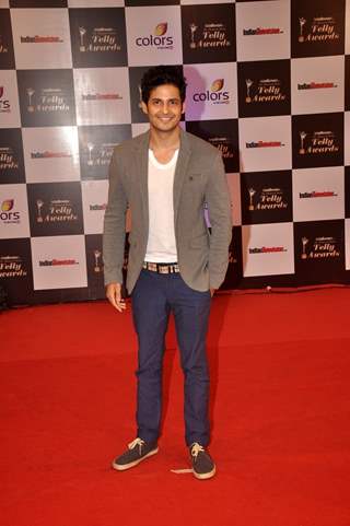Mohit Malhotra was seen at the Indian Telly Awards
