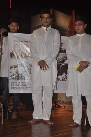 Pankaj Vishnu was at the Launch of the Film 'Godse'