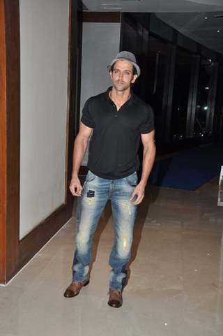 Hrithik Roshan poses for the media at the Success Bash of Finding Fanny