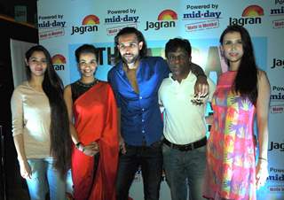 The Cast of Desi Kattey at the 5th Jagran Film Festival