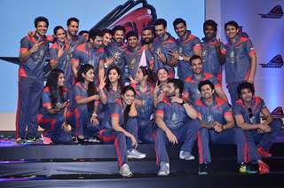 Team Ahmedabad Express at the BCL Press Conference