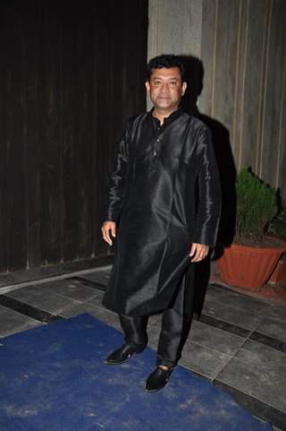 Ken Ghosh was seen at a Diwali Party