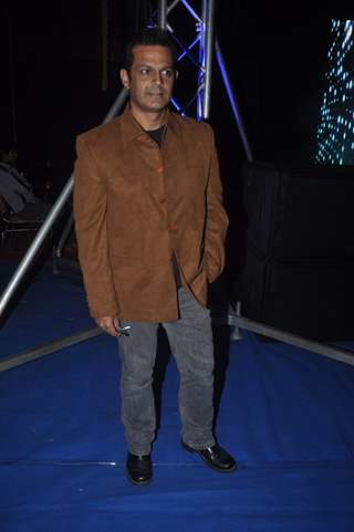 Nasir Kazi poses for the media at a Dance Competition