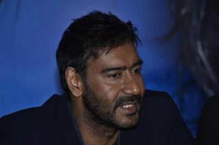 Ajay Devgn snapped on the Sets of KBC 8