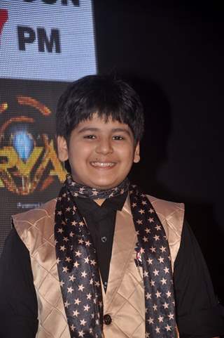 Rishabh Jain poses for the media at the Launch of Mahrakshak Aryan