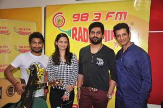 Team Super Nani for Promotions of at Radio Mirchi