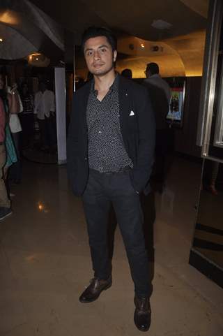 Ali Zafar poses for the media at the Premier of The Shaukeens