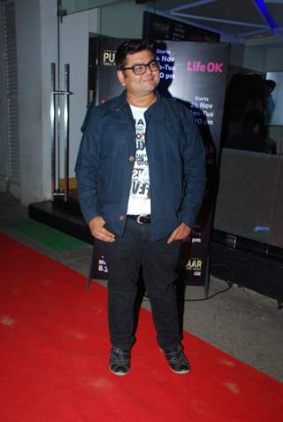 Deven Bhojani poses for the media at the Launch of Pukaar - Call For The Hero