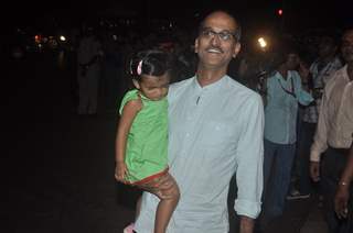 Rohan Sippy with his daughter at Aradhya Bachchan's Birthday Bash