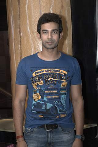 Anubhav Srivastava was seen at the Kolkata Baabu Moshayes Party