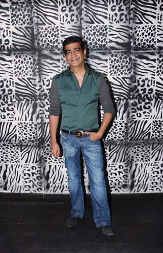 Krishan Kumar poses for the media at Divya Khosla's Birthday Bash