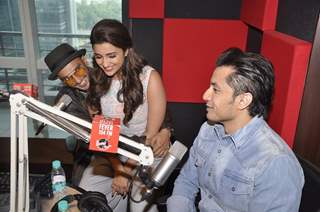 Team Kill Dil enjoy their time during the Promotions at Fever FM