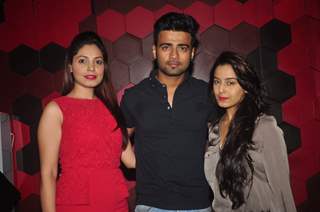 Manish Naggdev & Srishty Rode at the Box Cricket League Red Carpet