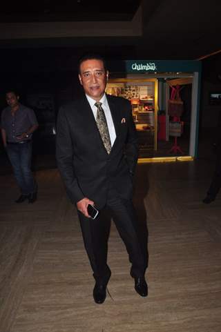 Danny Denzongpa poses for the media at the Trailer Launch of BABY