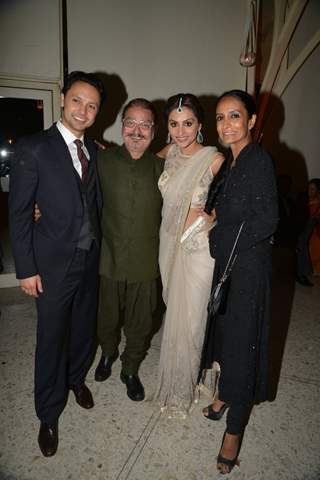 Vinay Pathak & Suchitra Pillai at Purbi Joshi & Valentino's Wedding