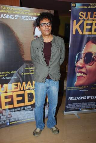Vrajesh Hirjee was seen at the Special Screening of Sulemani Keeda