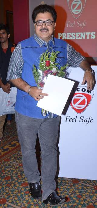 Ashok Pandit poses for the media at the Launch of Ziman by Zicom Electronic Security Systems Ltd