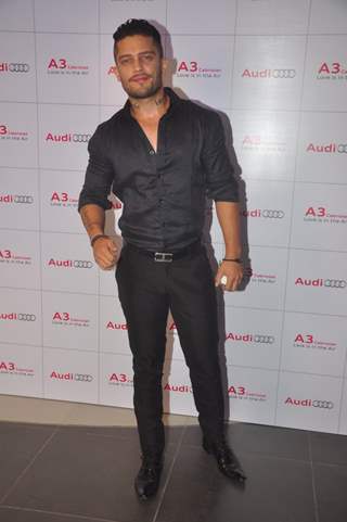 Siddharth Bhardwaj poses for the media at the Launch of Audi A3