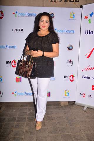 Surbhi Tiwari poses for the camera at India-Forums 11th Anniversary Bash