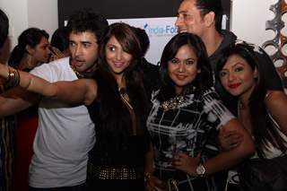 Celebs pose for the camera at India-Forums 11th Anniversary Bash