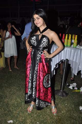 Shenaz Treasurywala poses for the media at ABV Nucleus Indian 2000 Guineas Event