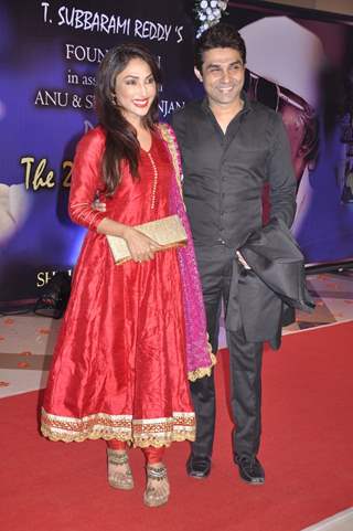 Mouli Ganguly & Mazher Sayed at the Yash Chopra Memorial Awards
