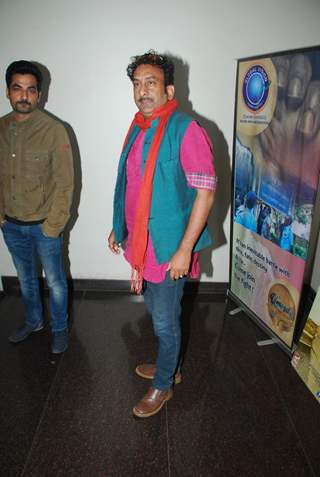 Hemant Pandey poses for the media at the Promotions of Hey Bro