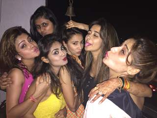 Pout time at Tina Dutta's Get Together