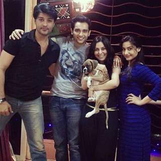 Rati Pandey, Abhishek Sharma and Anas Rashid