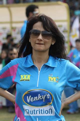 Rajeshwari Sachdev was snapped at Mumbai Heroes Match at CCL