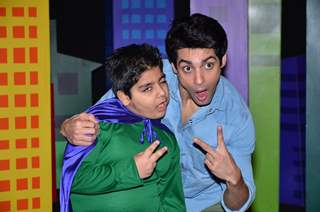 Karan Wahi and Sadhil Kapoor strike quirky poses on Captain Tiao