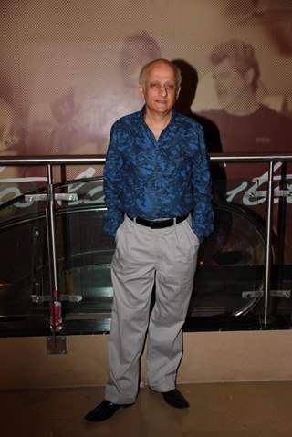 Mukesh Bhatt was at the Special Screening of Khamoshiyan