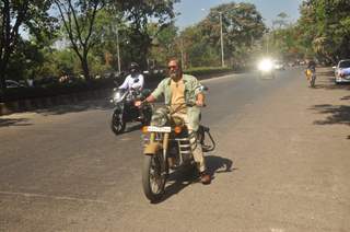 Nana Patekar during the Promotions of Ab Tak Chhappan 2