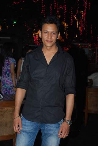 Abhishek Rawat poses for the media at the Launch of Servicewali Bahu