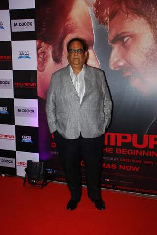 Satish Kaushik at the Success Bash of Badlapur