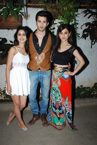 The cast at the Special Screening of Badmashiyaan