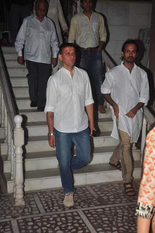 Kabir Sadanand was seen at Amit Mehra's Prayer Meet