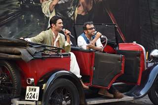 Sushant Singh Rajput and Dibakar Banerjee interact with the audience at the Second Trailer Launch