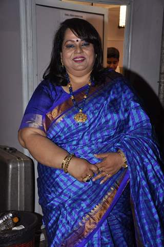 Nirmiti Sawant was seen at the Zee Marathi Gaurav Awards