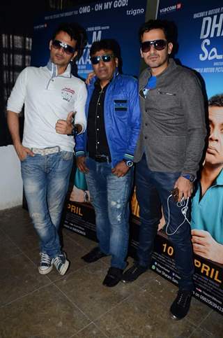 Meet Brothers with Anjjan Bhatacharya at the Press Conference of Dharam Sankat Mein