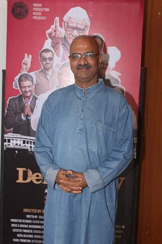 Vijay Kashyap poses for the media at the Trailer Launch of Jai Ho Democracy
