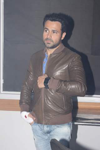 Emraan Hashmi was snapped at the Promotions of Mr. X on Zindagi Wins